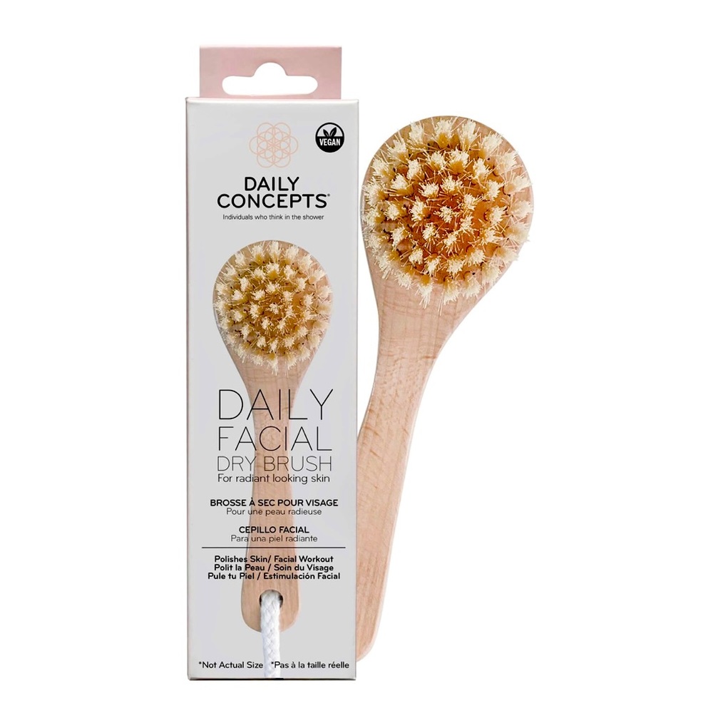 Daily Facial Dry Brush